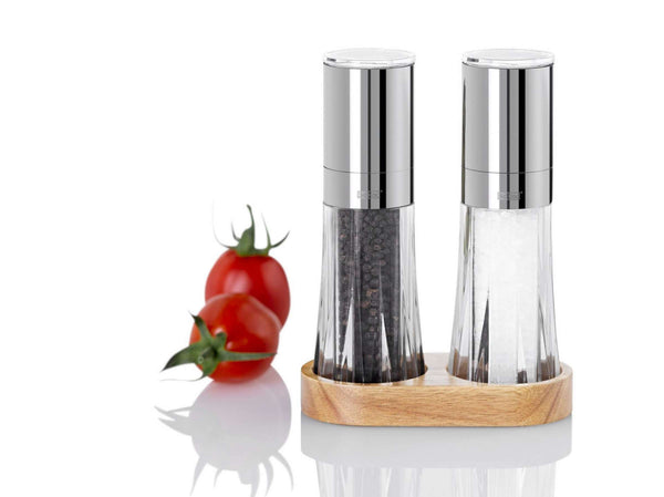 Crystal Salt and Pepper Mill