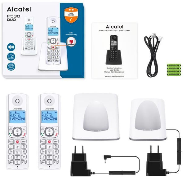 "Alcatel F530 blue duo"