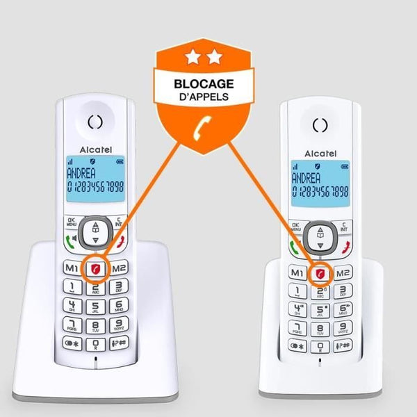 "Alcatel F530 blue duo"