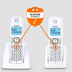 "Alcatel F530 blue duo"