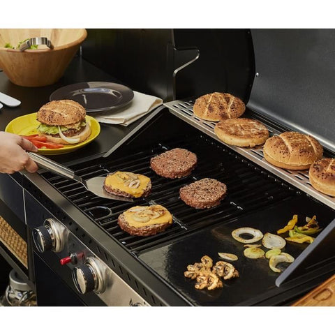 Gas barbecue - COOK'IN GARDEN - FIDGI 3 - 3 burners + Side - Black