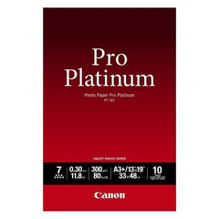 CANON Pack of 1 photo paper Platinum Pro 300 g/m2 - PT-101 - A3+ - 10 sheets