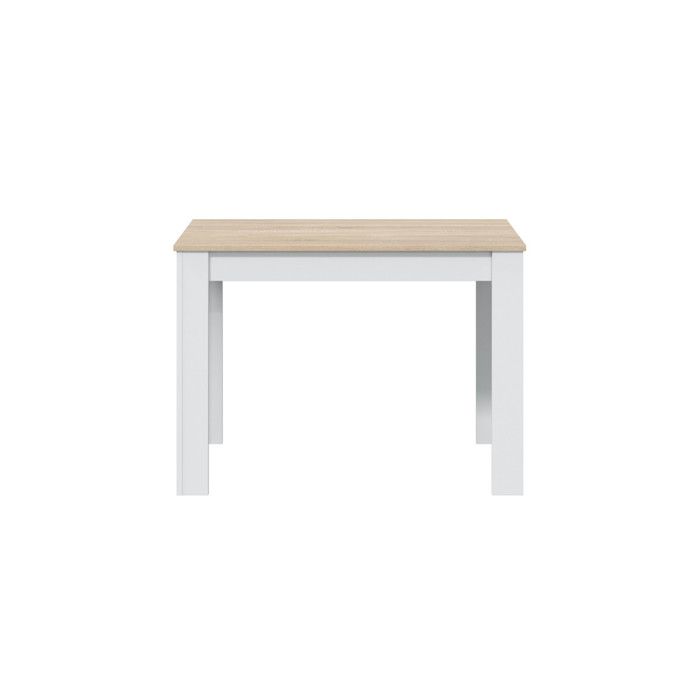 LILIAN dining table L109 x W67cm - White / Wood