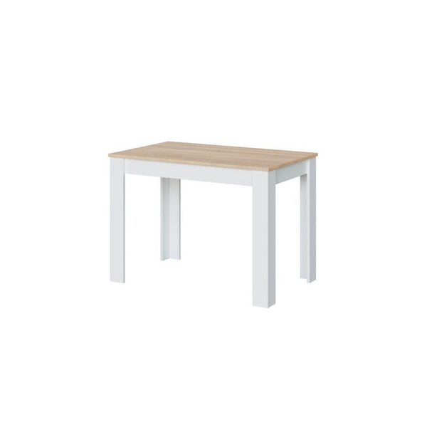 LILIAN dining table L109 x W67cm - White / Wood