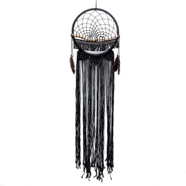 The Macramé Wood Dreamer - Black