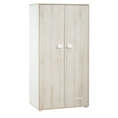 "Babyprice Wardrobe Nursery Smile Beech Ash 2 doors"