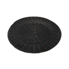 The Beaded Placemat - Black