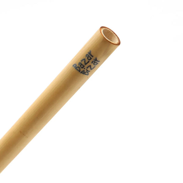 Bamboo Straws - Set of 10 with Cleaning Brush