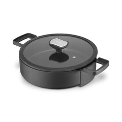 B.Double Cook and Roast Pan Ø 24 cm Set of 2 Pieces