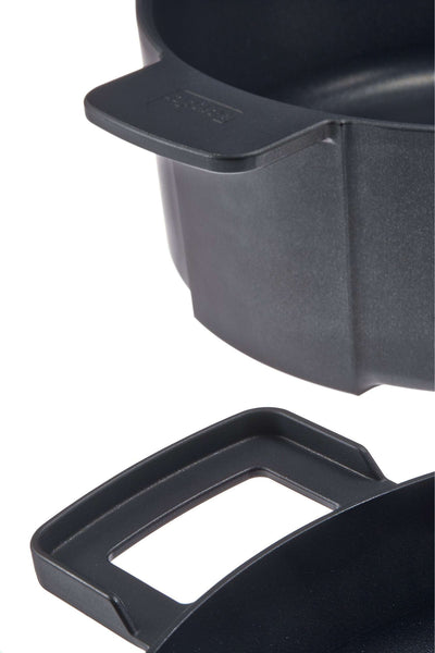 B.Double Cook and Roast Pan Ø 24 cm Set of 2 Pieces
