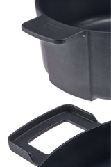 B.Double Cook and Roast Pan Ø 24 cm Set of 2 Pieces