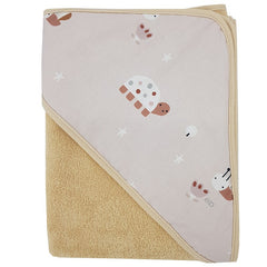 Hooded Towel BEES/BEIGE