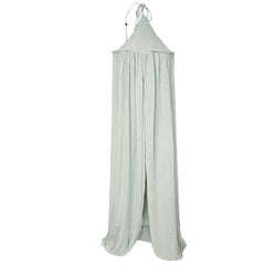 Muslin cot canopy, mint