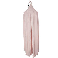 Muslin canopy for the cot - rose pink