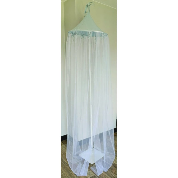 Muslin and tulle canopy MINT