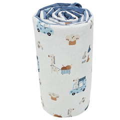 360 cm protector Giraffe/Blue