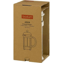 Bodum 1903-913 - CAFETIÈRE - Cafetière à piston Java, blanche, 0,35 L