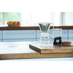 Koffiezetapparaat - BODUM - Melior - Permanent roestvrijstalen netfilter - 8 kopjes - 1,0 L - Transparant