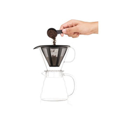 Cafetière MELIOR, filtre permanent en acier inoxydable, 5 tasses, 0,6 L