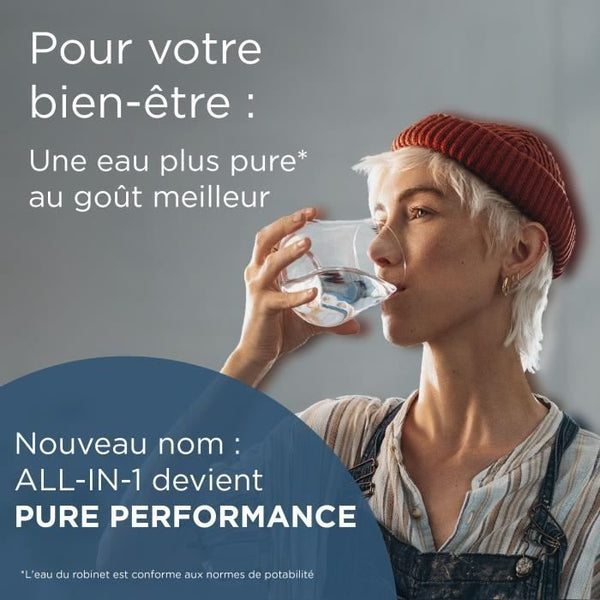 BRITA filter jug - Essential Style White - 2.4 L capacity, including 1.4 L of filtered water - 1 Maxtra Pro Pure Performance filter