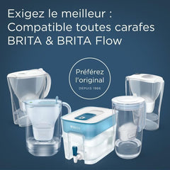 BRITA Filter Jug - Essential Style Mineral Blue - 2.4 litre capacity including 1.4 litres of filtered water - 2 Maxtra Pro Pure Filters