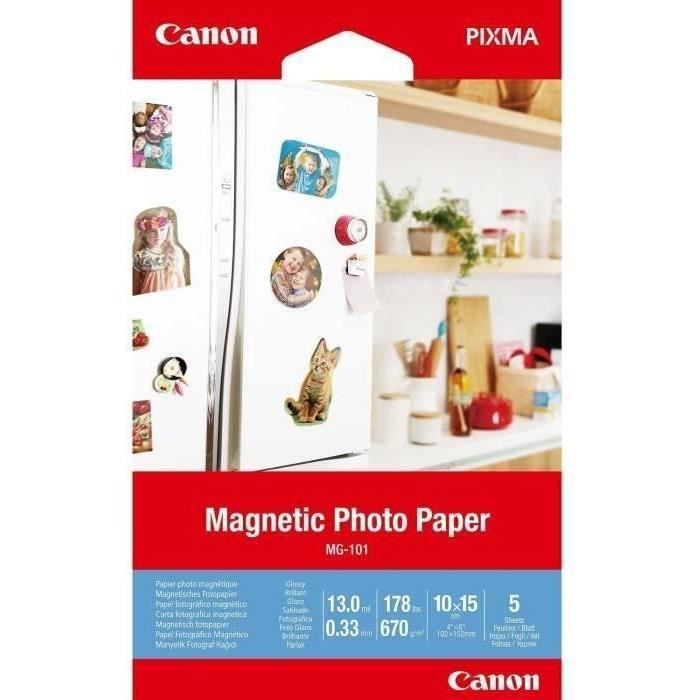 CANON magnetic photo paper