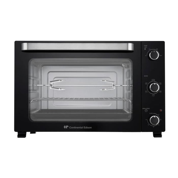 Electric mini oven - Natural convection CONTINENTAL EDISON - CEMF60B3 - Black - L60 x H39 x D48 cm