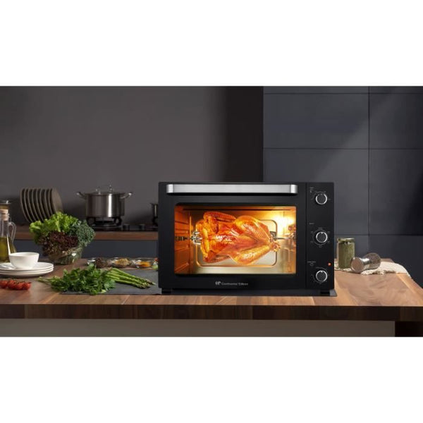 Electric mini oven - Natural convection CONTINENTAL EDISON - CEMF60B3 - Black - L60 x H39 x D48 cm