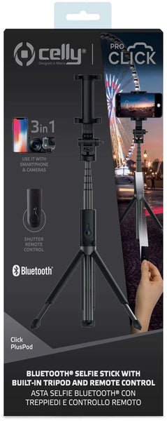 ProClick Bluetooth Selfie Stick or Tripod 50 cm