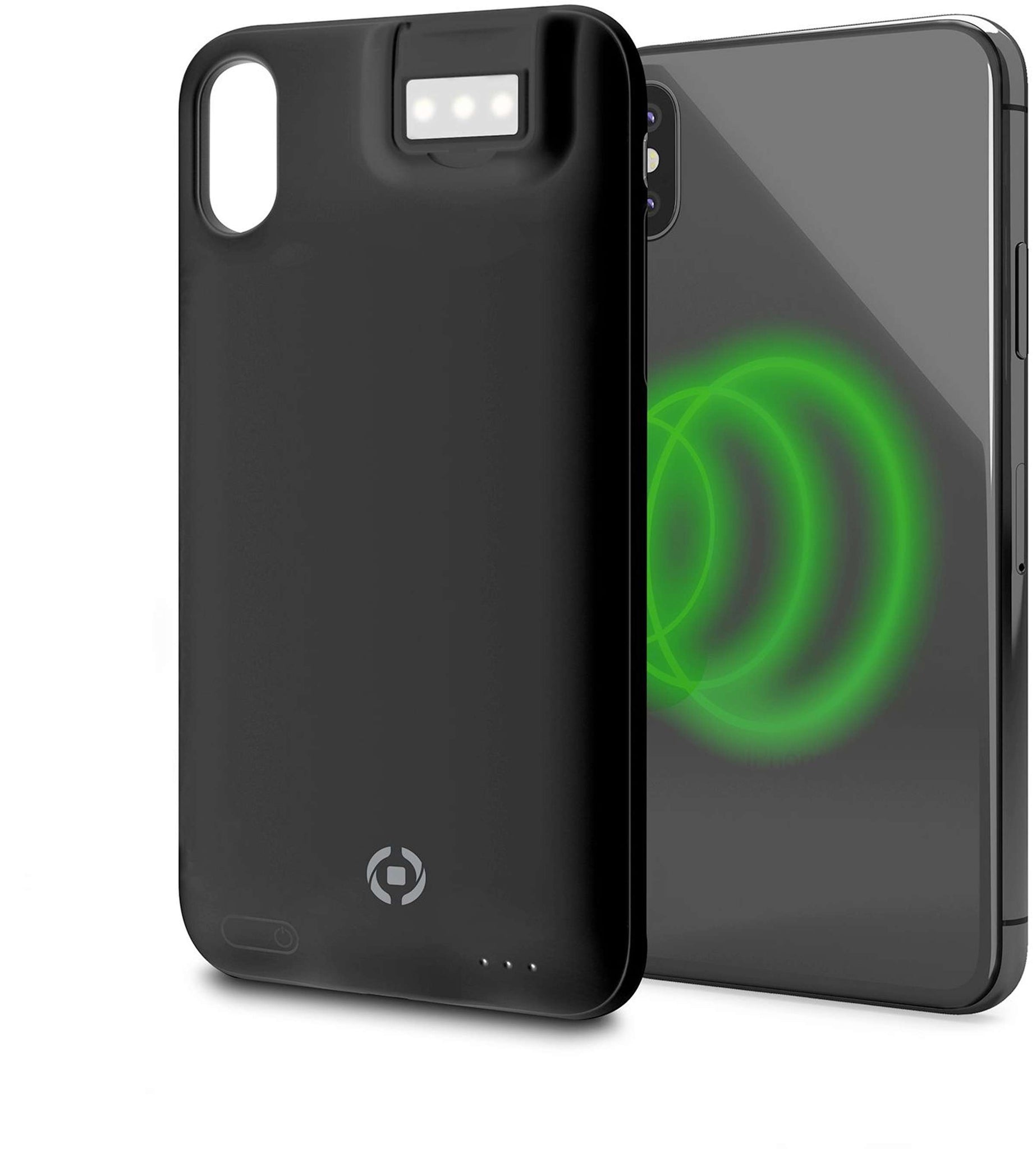 PowerCase Back Cover and Powerbank 2 in 1 for iPhone X/Xs 3000mAh