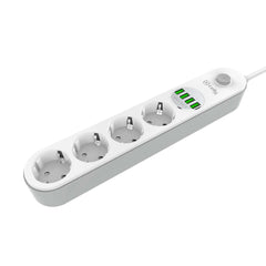PowerStrip Power Strip 4x Outlets 4x USB 12W