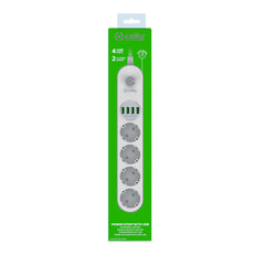 PowerStrip Power Strip 4x Outlets 4x USB 12W