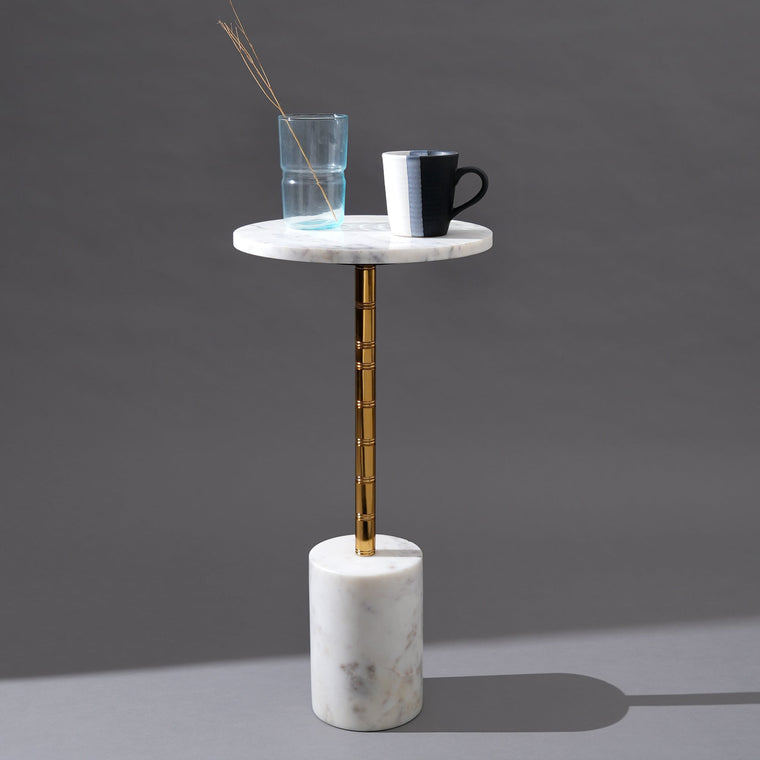 Luxury Marble End Table