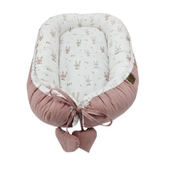Katoenen baby cocon KONIJN