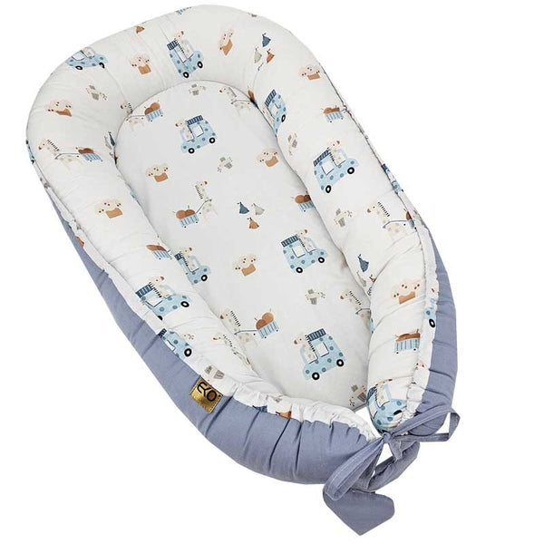Cotton baby cocoon GIRAFFE