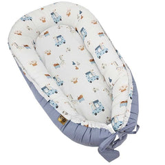 Cotton baby cocoon GIRAFFE