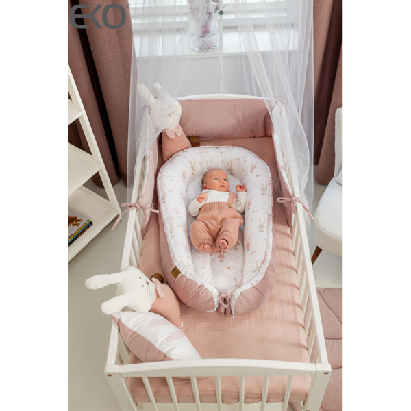 Cotton baby cocoon GIRAFFE