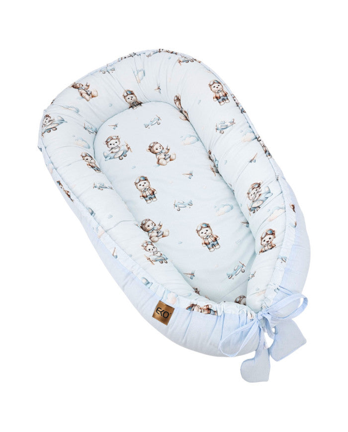 Cotton baby cocoon Pilot Bear