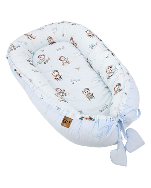 Cotton baby cocoon Pilot Bear
