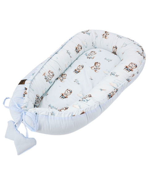 Cotton baby cocoon Pilot Bear