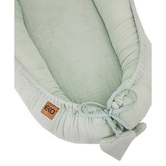 Muslin baby cocoon MINT