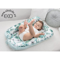 Muslin baby cocoon MINT