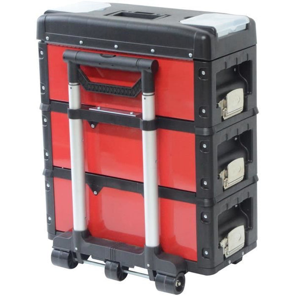 DEFPRO tool trolley with 3 stackable modules