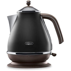 Kettle - DELONGHI - KBOV2001.BK - 2000 W - 1.7 L - Matte black / Chocolate