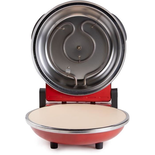 Pizza oven - DOMO - DO9284PZ - Electric 1200W - Ceramic stone - Red