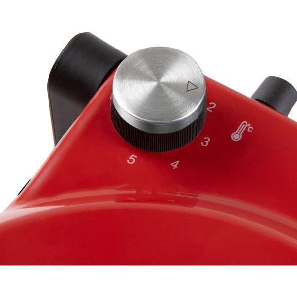 Pizza oven - DOMO - DO9284PZ - Electric 1200W - Ceramic stone - Red