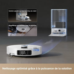 Robot vacuum cleaner - DREAME - X50 Ultra - 220 min runtime - 20,000 Pa - Self-cleaning