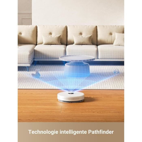 Robotstofzuiger - DREAM D10 Plus Gen 2 - 6000 Pa - 400 ml - Wit