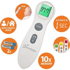 Digital forehead thermometer - DREAMBABY - Contactless infrared - Fever temperature measurement - for babies and adults