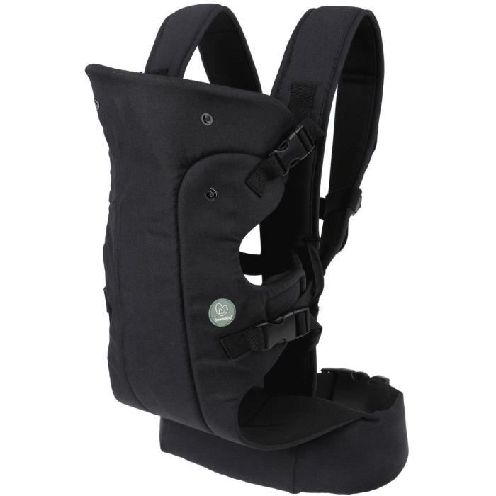 Adjustable 3-in-1 baby carrier - DREAMBABY - TRAVEL - Comfortable and versatile - From newborn to child up to 15 kg - Black